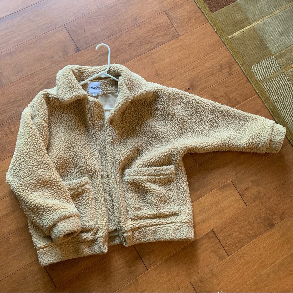 *SOLD I AM GIA Teddy Coat